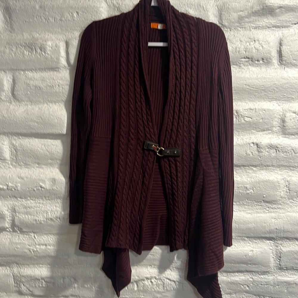 ONE A Knit open Sweater